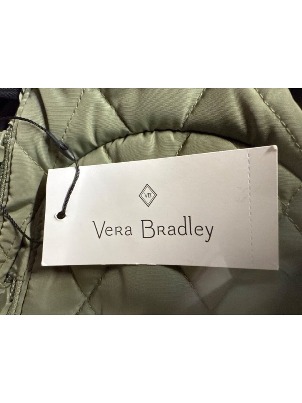 Vera Bradley Ultralight Essential Sling Backpack Sage Water‑Repellent Crossbody - Picture 2 of 5